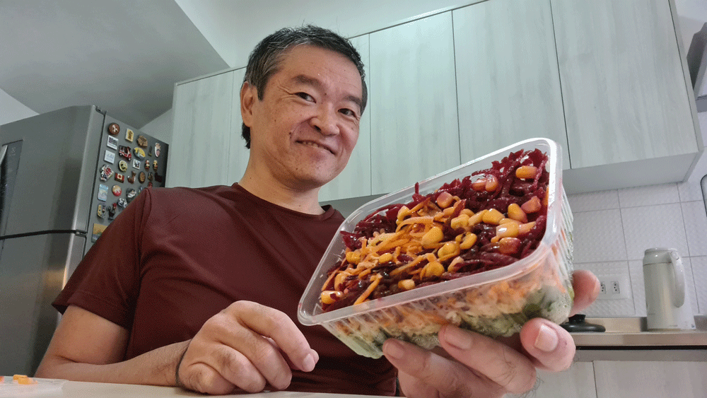 Acessibilidade na Gastronomia. Alimentos servidos de forma fácil para o consumo.
